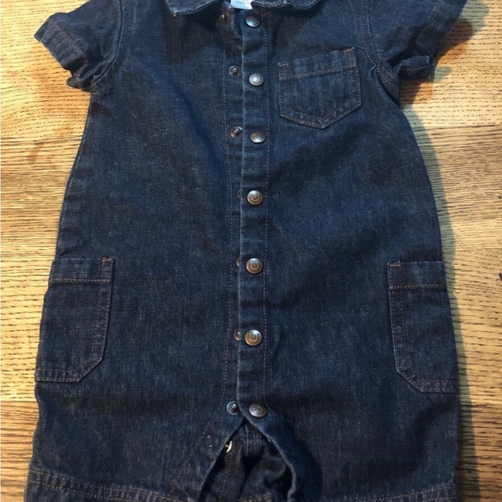 Pre love baby boy romper